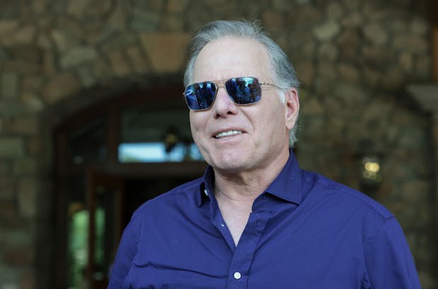 Warner Bros. Discovery president and chief executive David Zaslav. (Photo by Kevin Dietsch/Getty Images)