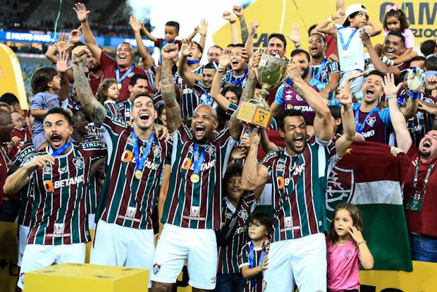 Fluminense win the Campeonato Carioca 2022 against Flamengo at Maracana Stadium on April 02, 2022 (Photo by Buda Mendes/Getty Images)
