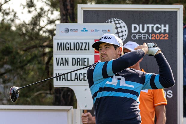 Darius Van Driel from Netherlands during the 2022 Dutch Open at Bernardus Golf in Cromvoirt (Photo by Jan Kruijdenberg/Orange Pictures/BSR Agency/Getty Images)