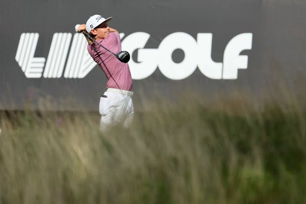 Australian Cameron Smith in action at LIV Golf Invitational - Boston on September 04, 2022. (Andy Lyons/Getty Images)