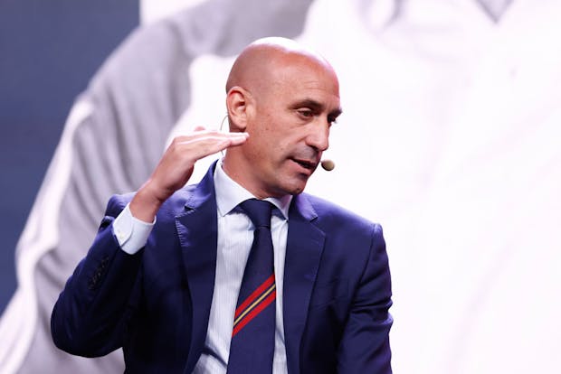 Luis Rubiales, president of the RFEF (Photo by AFP7/Getty Images)