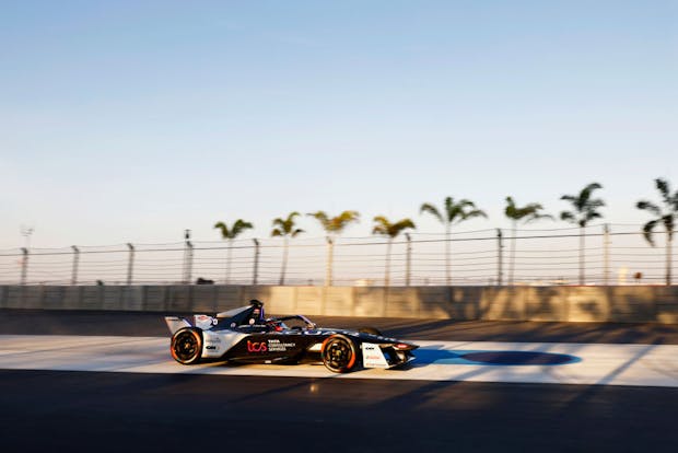 Mitch Evans during the ABB FIA Formula E Championship - 2023 Greenko Hyderabad E-Prix (Photo by Handout/Jaguar Racing via Getty Images)