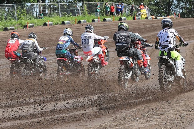 Start of the 2021 FIM MX2 Motocross World Championships. (Photo by Gerard Spaans/BSR Agency/Getty Images)