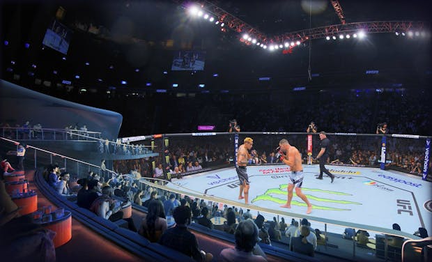 UFC Event Viewing Experience at Cosm rendering