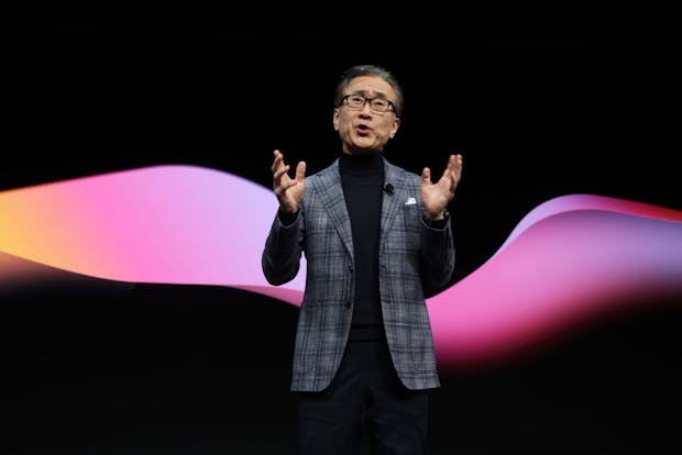 Chairman, president and CEO of Sony Group Corporation Kenichiro Yoshida (Photo by Alex Wong/Getty Images)