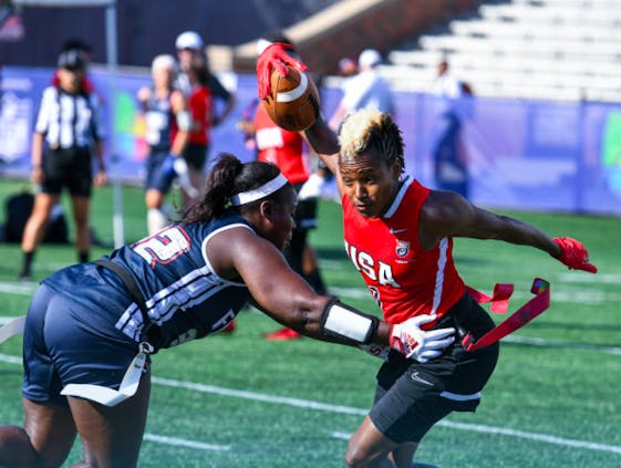 Flag football as part of the 2022 World Games in Birmingham, Alabama