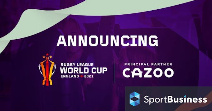 Cazoo Sponsorship Strategy RLWC2021 signs Cazoo as Principal Sponsor in seven-figure deal