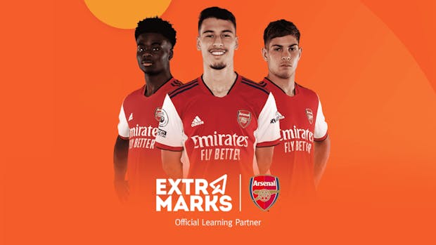 (Photo by Arsenal FC and Extramarks Education)