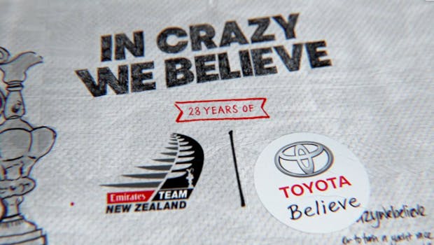 Emirates Team New Zealand  Let's Go Places - Toyota NZ