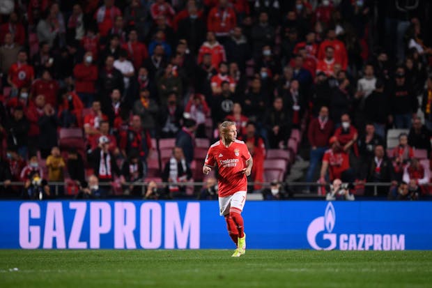 Everton of Benfica during Uefa Champions League match against Ajax at Estadio da Luz on February 23, 2022 (Photo by Octavio Passos/Getty Images)