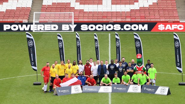 Arsenal fan token holders take part in the 2022 Socios.com UK Fan Token Cup at the Emirates Stadium. (Photo: Socios.com)