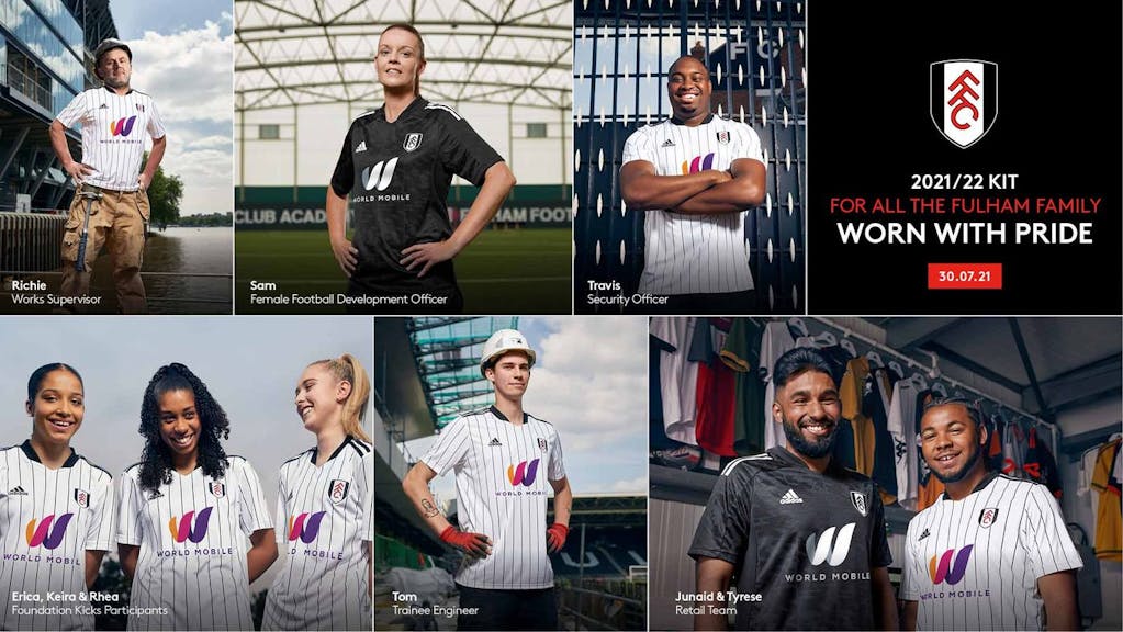 With - Adidas & Fulham FC Sponsorship