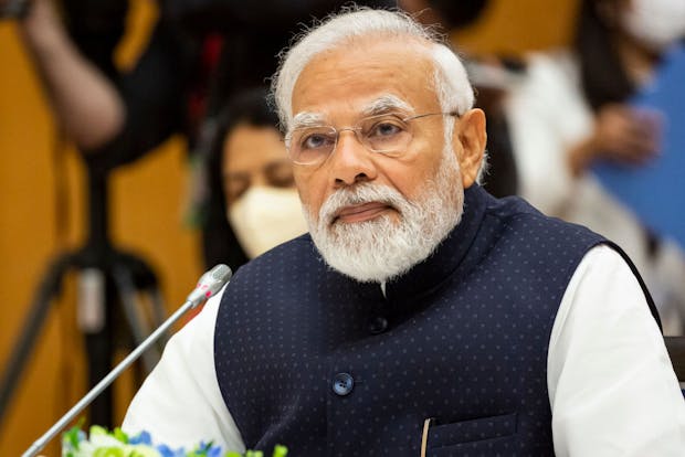 Indian prime minister Narendra Modi. (Photo by Yuichi Yamazaki/Getty Images)