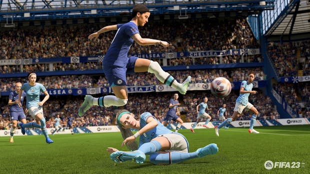 The Women's Super League is available to play in the latest edition of Fifa 23. (Photo: EA Sports).