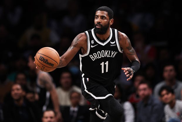 Brooklyn Nets guard Kyrie Irving. (Getty Images)