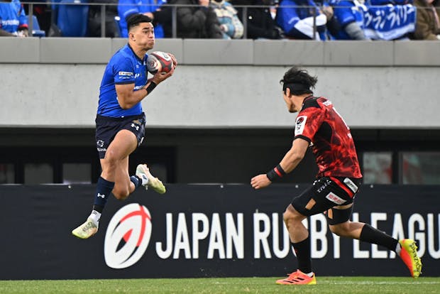 Japan Rugby League One match between Saitama Panasonic Wild Knights and Toshiba Brave Lupus Tokyo, December 2022. (Photo by Kenta Harada/Getty Images)