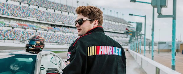 NASCAR and Hurley are collaborating on men's and women's clothing lines ahead of the sport's 75th season (Hurley)