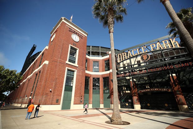 An exterior view of the San Francisco Giants' Oracle Park (Getty Images)