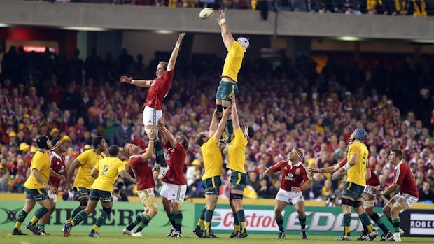 Action from the 2nd Test of the British & Irish Lions Tour To Australia in 2013
(Photo: ©INPHO/Dan Sheridan)