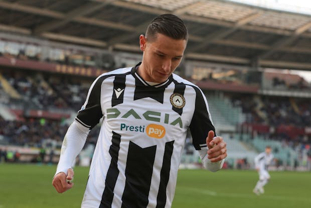 Florian Thauvin of Udinese (Photo by Jonathan Moscrop/Getty Images)